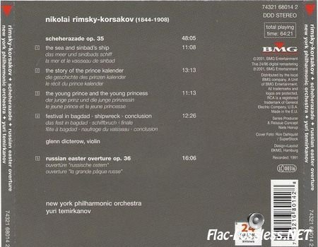 Nicolai Rimsky-Korsakov - Scheherazade, Russian Easter Overture (2001) FLAC (image + .cue)