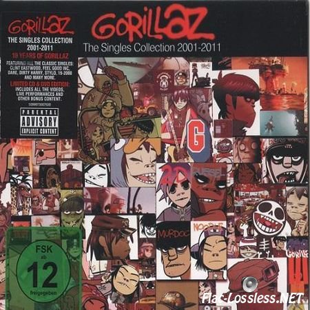 Gorillaz - The Singles Collection 2001-2011 (2011) FLAC (image + .cue)
