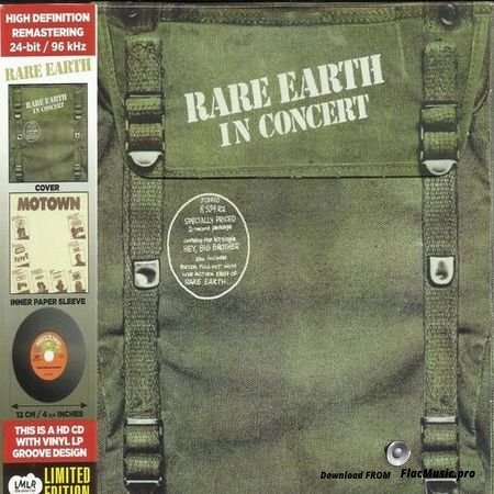Rare Earth - In Concert (1971, 2017) FLAC (image + .cue)