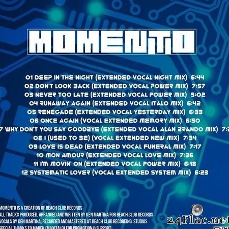 Momento - I Used To Remix (Remix Album Of Momento) (2019) [FLAC (tracks)]