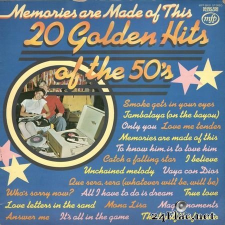 Memories Are Made Of This - 20 Golden Hits Of The 50's (1974) FLAC (image + cue)