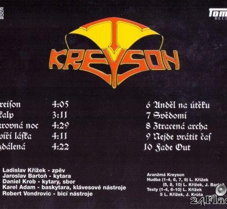 Kreyson - Andel Na Uteku (1990) [FLAC (image + .cue)]