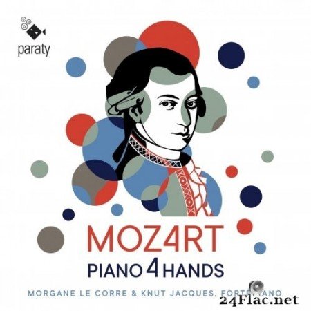 Knut Jacques & Morgane Le Corre - Mozart: Piano 4 Hands (2021) Hi-Res