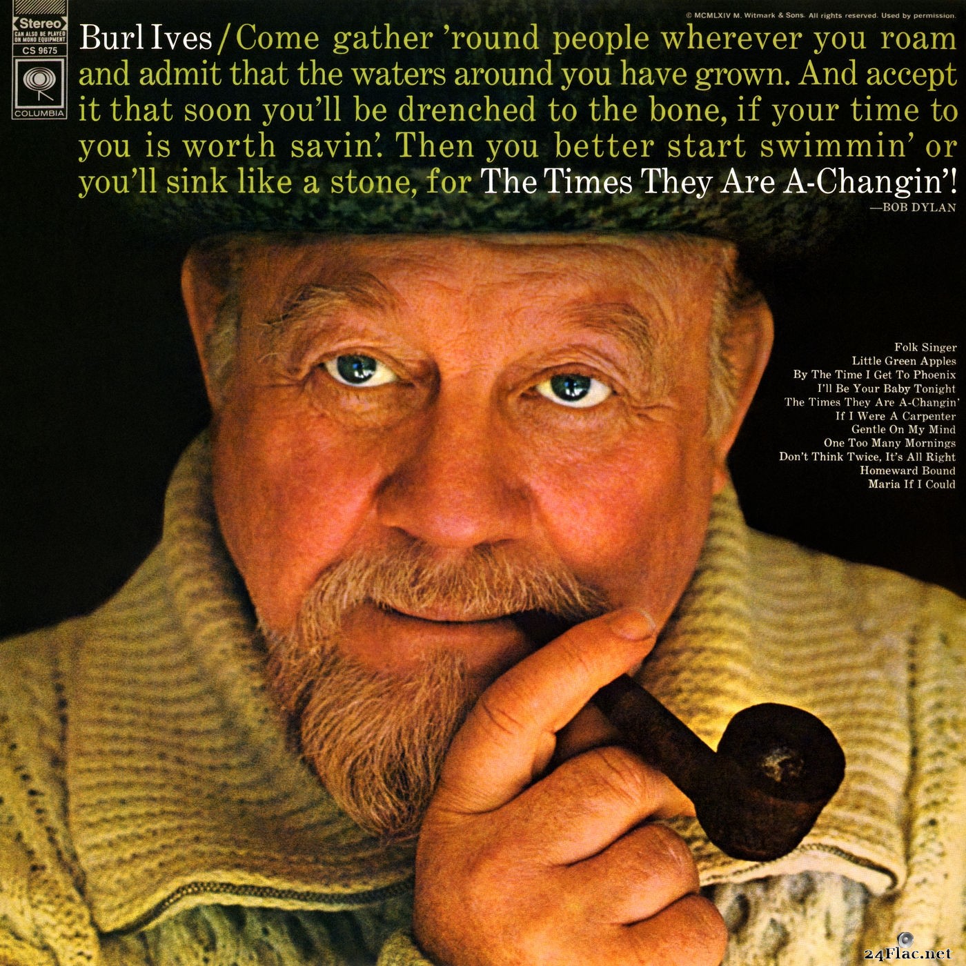Burl Ives - The Times They Are A-Changin (2018) Hi-Res