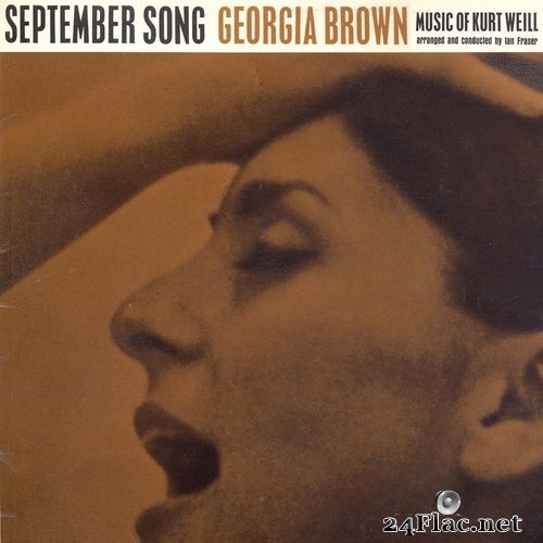 Georgia Brown - September Song - The Music of Kurt Weill (1962/2014) Hi-Res