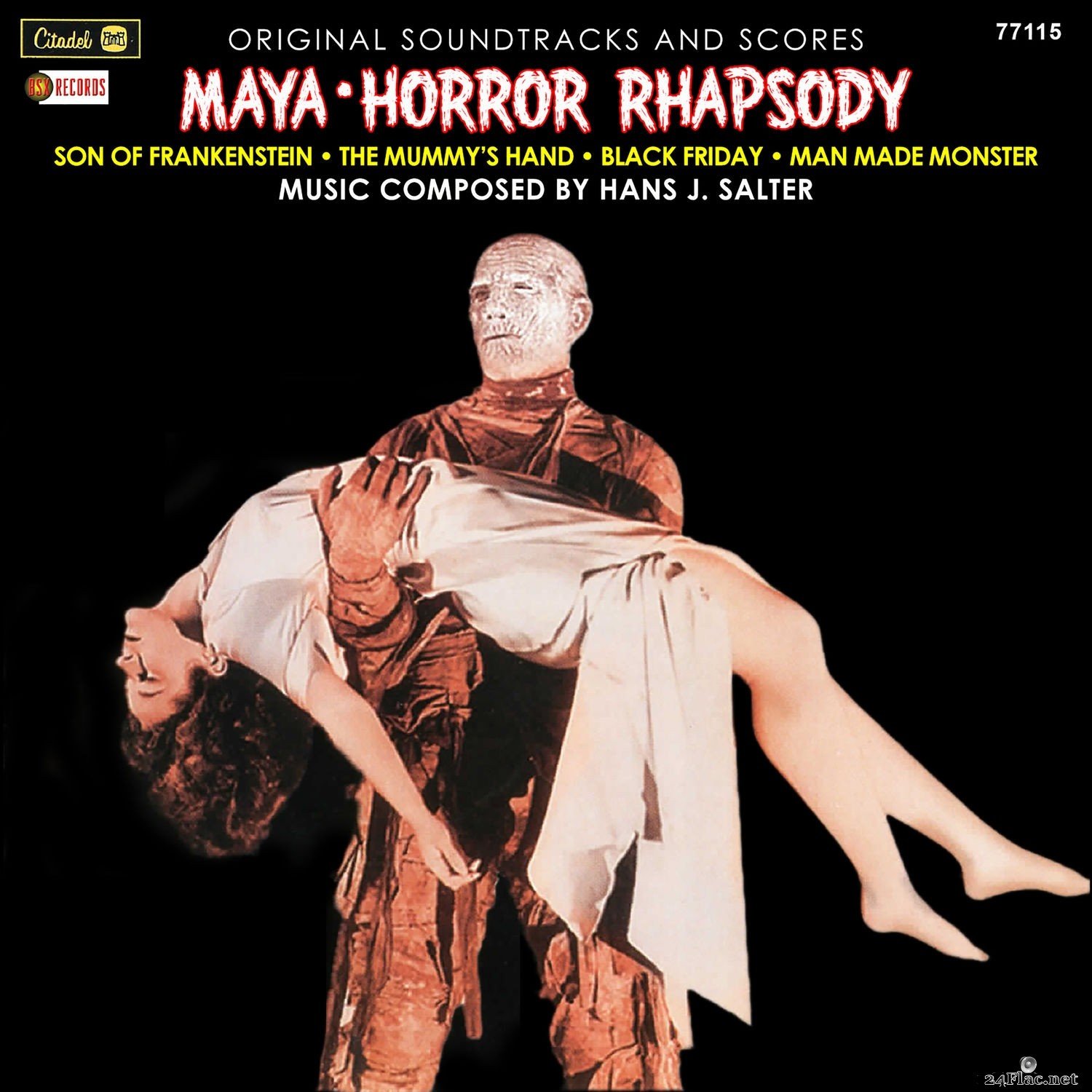 Hans J. Salter - Maya / Horror Rhapsody (Original Soundtracks And Scores) (2021) Hi-Res