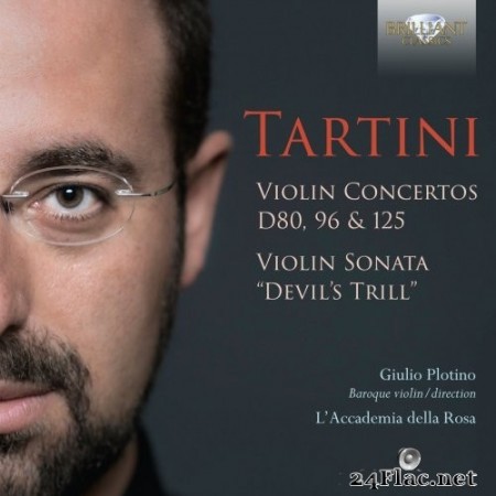 L'Accademia della Rosa & Giulio Plotino - Tartini: Violin Concertos D80, 96 & 125, Violin Sonata "Devil's Thrill" (2021) Hi-Res