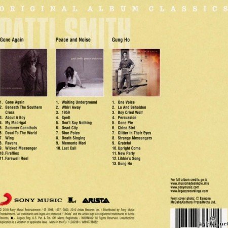 Patti Smith - Original Album Classics (1996-2000) (Box Set) (2010) [FLAC (tracks + .cue)]
