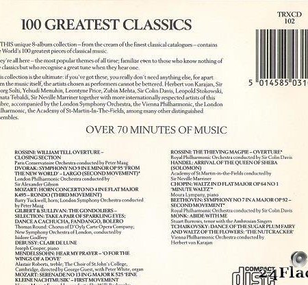 VA - 100 Greatest Classics (Part Two) (1987) [FLAC (tracks + .cue)]
