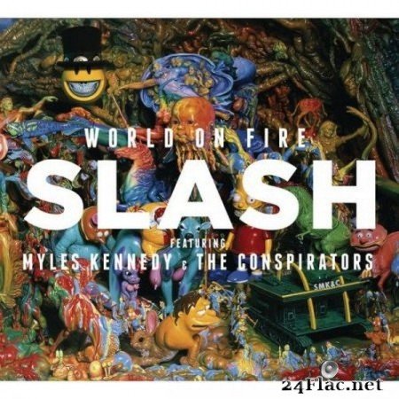 Slash feat. Myles Kennedy and The Conspirators - World On Fire (2014) Hi-Res
