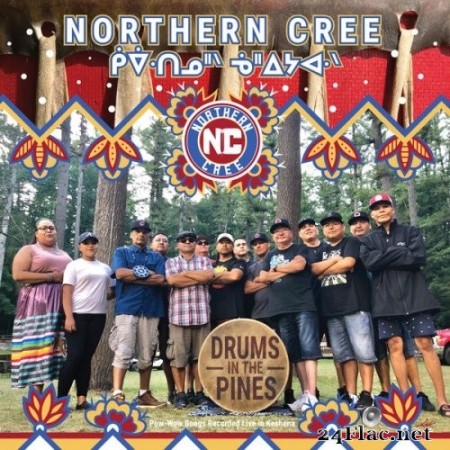 Northern Cree - Drums in the Pines (Pow-Wow Songs Recorded Live in Keshena) (2022) Hi-Res