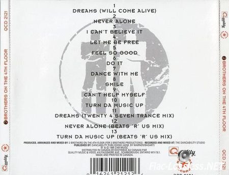 2 Brothers On The 4th Floor - Dreams (1995) FLAC (image + .cue)
