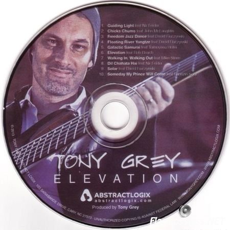Tony Grey - Elevation (2013) FLAC (tracks + .cue)