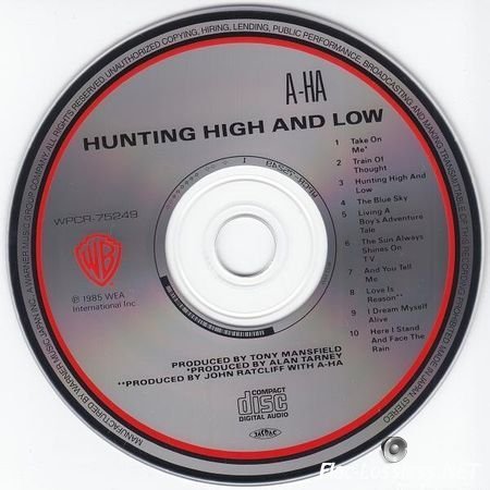 A-Ha - Hunting High And Low (1985/2006) FLAC (image + .cue)