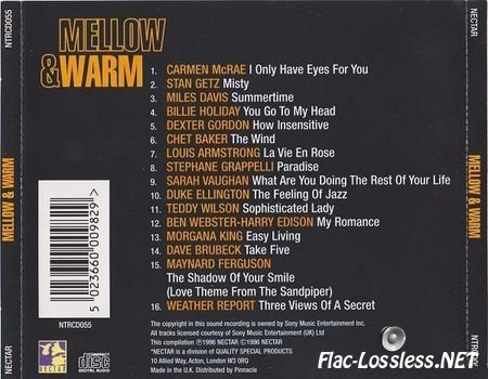 VA - Mellow & Warm: A Taste of Jazz (1996) FLAC (image + .cue)