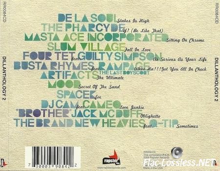 J Dilla - Dillanthology, Vol. 2: Dilla's Remixes for Various Artists (2009) FLAC (tracks + .cue)