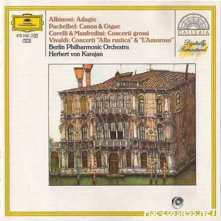 Herbert Von Karajan - Albinoni, Pachelbel, Corelli & Manfredini, Vivaldi (1987) FLAC (image + .cue)