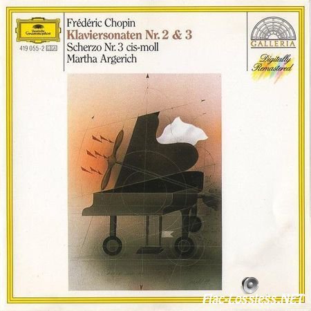 Martha Argerich - Chopin: Piano Sonatas Nos.2 & 3, Scherzo No.3 (1987) FLAC (image + .cue)