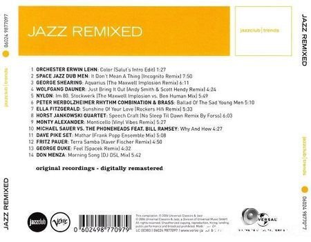 VA - Jazz Remixed (Jazz Club) (2006) FLAC (image + .cue)
