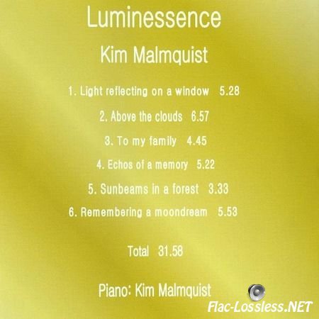 Kim Malmquist - Luminessence (2011) FLAC (image + .cue)