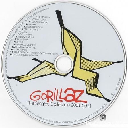 Gorillaz - The Singles Collection 2001-2011 (2011) FLAC (image + .cue)