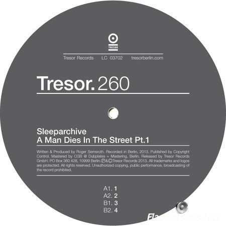 Sleeparchive - A Man Dies in the Street Pt. 1 (EP) (2013) FLAC