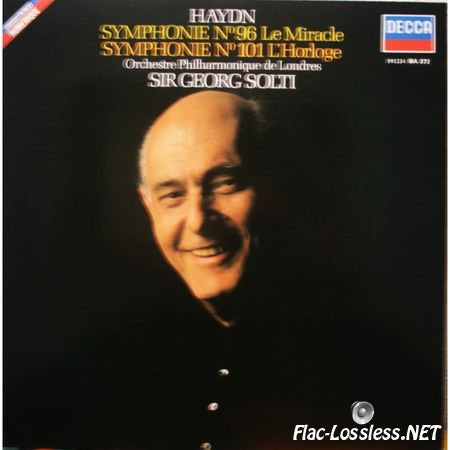 Franz Joseph Haydn performed by London Philharmonic Orchestra under Sir Georg Solti - Symphony No 96 'Miracle' & No 101 'Clock' (1986) FLAC