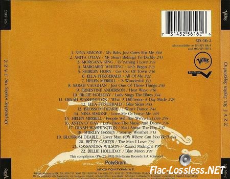 VA - Great Ladies Of Jazz (1995) FLAC (image + .cue)