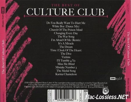 Culture Club - The Best Of Culture Club (2004) FLAC (image + .cue)