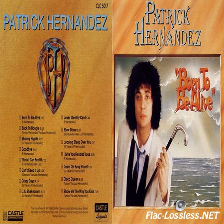 Patrick Hernandez - Born to be alive (1992) FLAC (image + .cue)