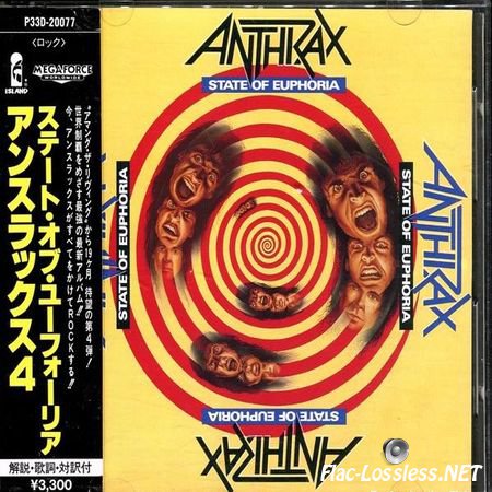 Anthrax - State Of Euphoria (1988) FLAC (tracks + .cue)