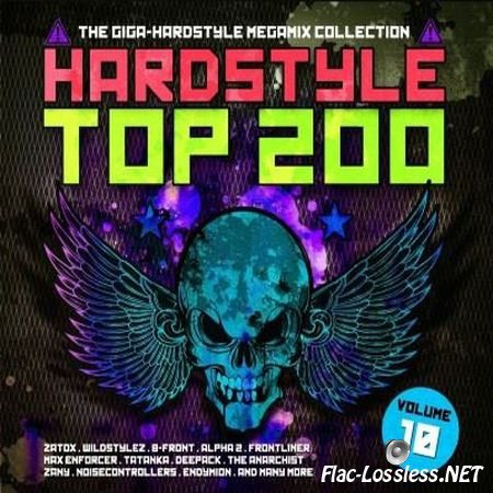 VA - Hardstyle Top 200 The Giga - Hardstyle Megamix Collection Vol. 10 (2017) 4CD FLAC (tracks)