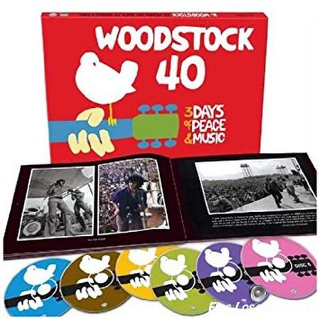 VA - Woodstock 40 / 3 Days Of Peaсe & Music (6CD Box Set ) (2009) FLAC (image+.cue)