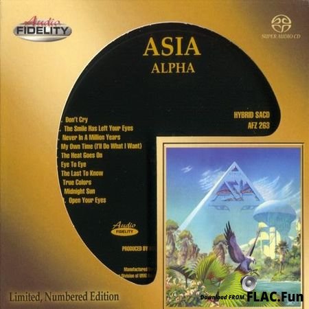 Asia - Alpha (1983, 2017) FLAC (tracks)