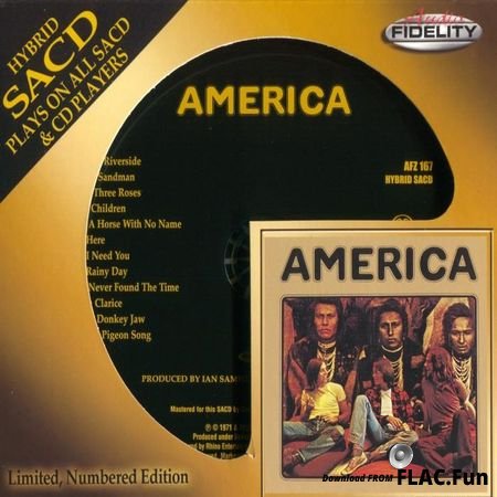 America - America (1971, 2013) FLAC (tracks)