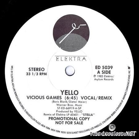 Yello - Vicious Games (1985) (Vinyl) FLAC (tracks)