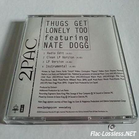 2Pac featuring Nate Dogg - Thugs Get Lonely Too (2004) (Maxi-Single) FLAC (tracks + .cue)