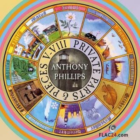 Anthony Phillips - Private Parts & Pieces V-VIII (2016) [5CD Deluxe Clamshell Box Set] FLAC