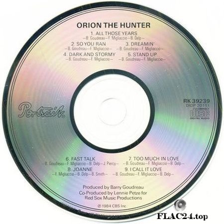 Orion The Hunter - Orion The Hunter (1984) FLAC (image + .cue)