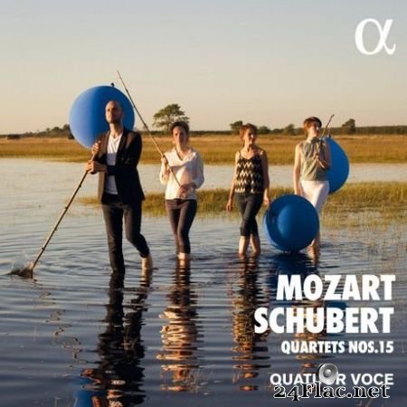 Quatuor Voce - Mozart & Schubert: Quartets Nos. 15 (2019) FLAC