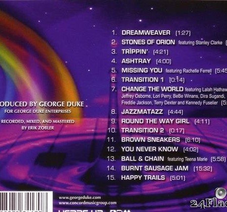 George Duke - DreamWeaver (2013) [FLAC (tracks + .cue)]