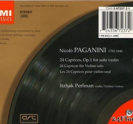Niccolo Paganini - 24 Caprices (2000) [FLAC (image + .cue)]