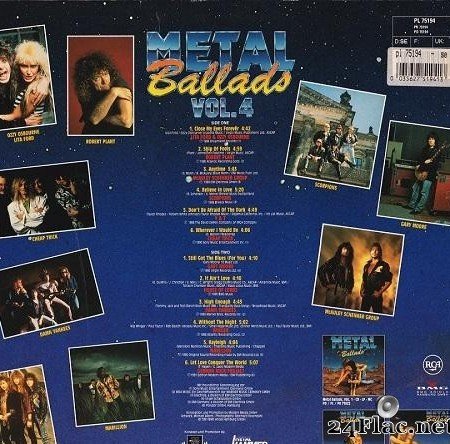 VA - Metal Ballads Vol.4 (1991) [Vinyl] [FLAC (tracks + .cue)]