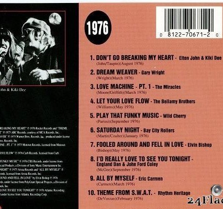 VA - Billboard Top Hits: 1976 (1991) [FLAC (tracks + .cue)]