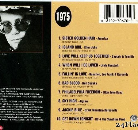 VA - Billboard Top Hits: 1975 (1991) [FLAC (tracks + .cue)]