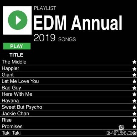 VA - EDM Annual 2019 (2019) [FLAC (tracks)]