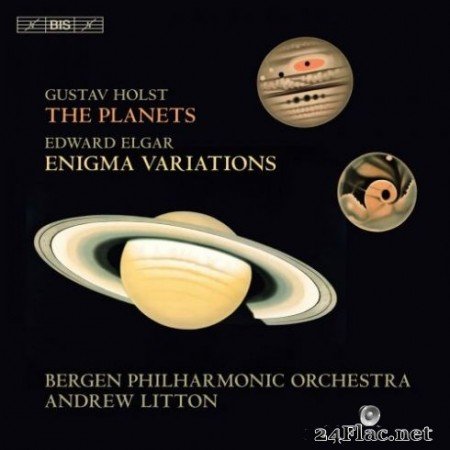 Andrew Litton, Bergen Philharmonic Orchestra - Holst: The Planets, Op. 32 - Elgar: Enigma Variations, Op. 36 Bergen (2019)