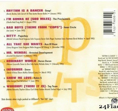 VA - Billboard Top Hits: 1993 (2000) [FLAC (tracks + .cue)]