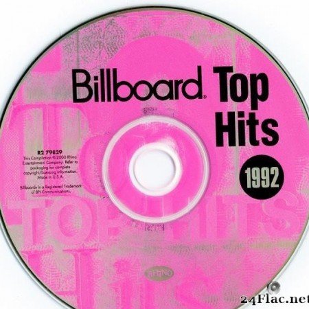 VA - Billboard Top Hits: 1992 (2000) [FLAC (tracks + .cue)]