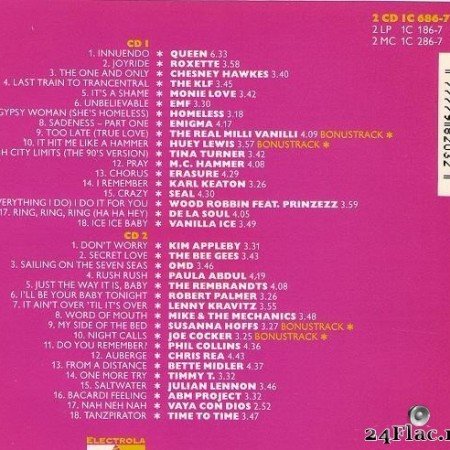 VA - WOW! 91 International: Die Superhits Des Jahres 1991 (1991) [FLAC (tracks + .cue)]